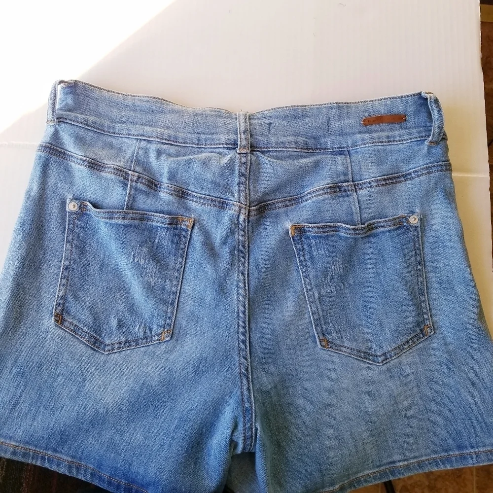 Anthropologie | High Waist‎ Denim Shorts 32 - Picture 5 of 8